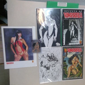 Lote de cómics de Secrets of Vampirella Vampi Collectors Club Kit de Harris - Imagen 1 de 15