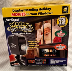 Sistema di proiezione esposizione film da esterno Holiday Wonderland Halloween NUOVO - Foto 1 di 5