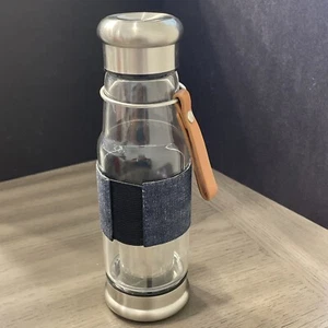 Tea Infuser Double Wall Glass Tumbler Bottle, Stainless Steel, 500ML - Picture 1 of 10