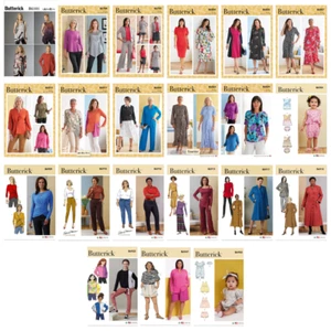 Butterick UNCUT Sewing Patterns for Misses' Women's Girls' Infant Baby YOU PICK! - Picture 1 of 66