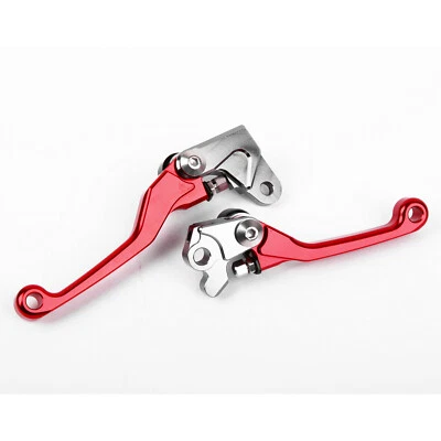 For Honda CR80R/85R	1998-2007 CRF150R	2007-2021 Clutch Brake Levers Pivot US Red Foto 1 de 4