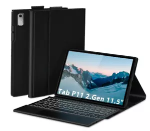 Backlit Keyboard Case Touch for Lenovo Tab P11 (2nd Gen) 11.5" 2023 (TB350FU) - Picture 1 of 7