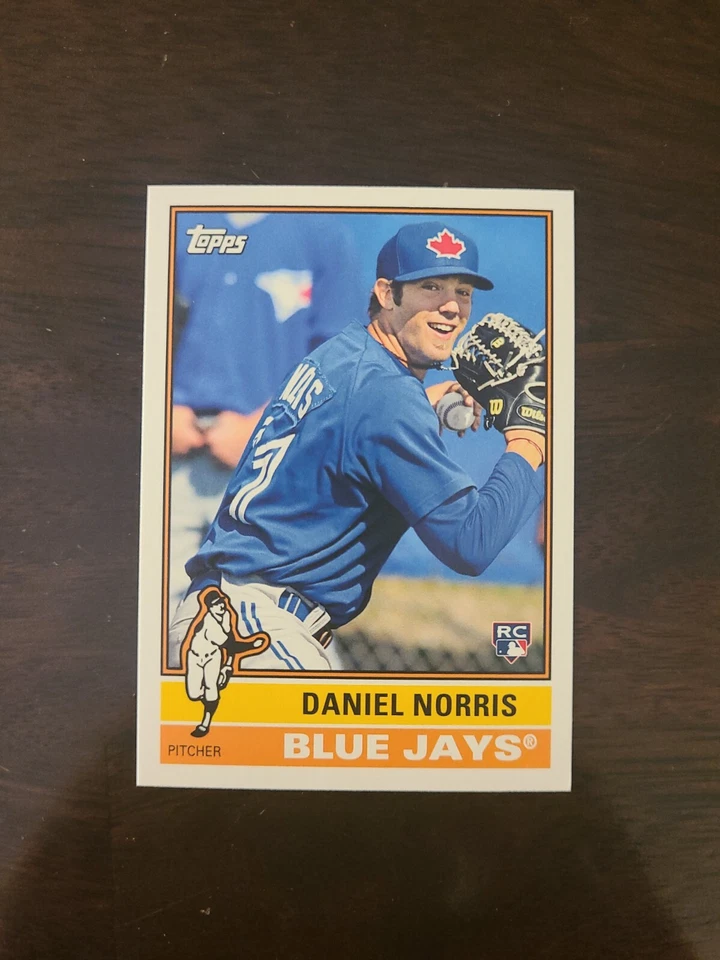 2015 Topps Archives Daniel Norris RC #190 Toronto Blue Jays Rookie - Image 1 of 1