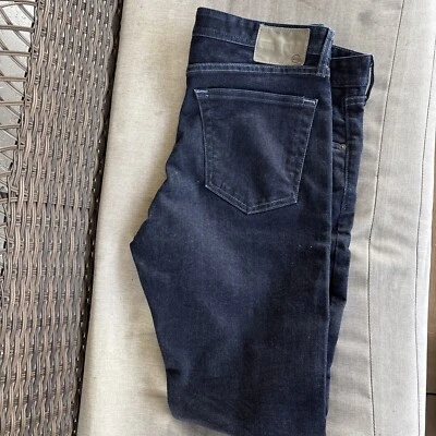 Pantalones de mezclilla ajustados modernos The Nomad AG Adriano Goldschmied The Premiere talla 36 negros 224 Foto 1 de 4