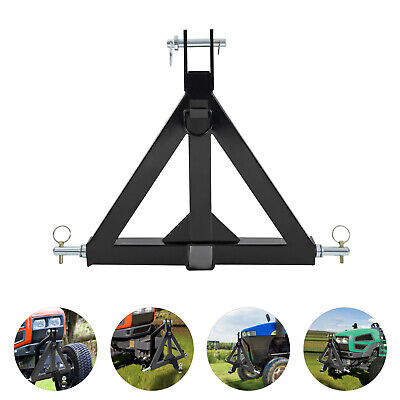 3 Point Trailer Hitch Tow Drawbar 2  Adapter Attachment For Category 1 Tractor • 96.73£