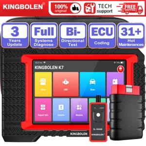 Scanner OBD2 auto 2025 KINGBOLEN K7 tutto il sistema diagnostica test attivo codifica ECU - Foto 1 di 15