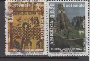 Guatemala - Pre-Colombian Culture Issue (Set Used) 1990 (CV $7) - Picture 1 of 1