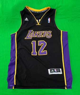 Vintage Adidas NBA Los Angeles Lakers Dwight Howard #12 Jersey Size L. - Image 1 of 4