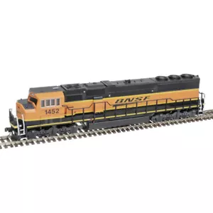 Atlas Model Railroad 40005204 N Scale BNSF H3 SD-60M Silver Diesel #1433 - Picture 1 of 1