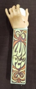 Vintage 1960 Psychedelic Eye LUV PEZ Dispenser - No Feet 2,620,061 MadeinAustria - Picture 1 of 5
