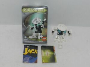 LEGO Bionicle 8551 Kohrak Va Complete CIB Krana Mask White Ice Snow MINT