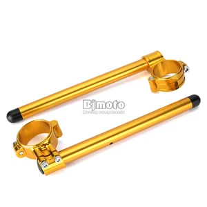 CNC Clip-on Fork Tube Handle Bar Handlebar 50mm For Kawasaki Ninja ZX10R - Imagen 1 de 8
