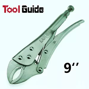 9'' (230mm) Heavy Duty O Shape Curved Jaw Welding Locking Clamp Mig Plier - Picture 1 of 6