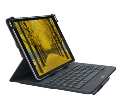 Logitech Tablet Case with Keyboard 9 - 10 Inch Tablets Italian QWERTY Bulk - Image 1 of 4