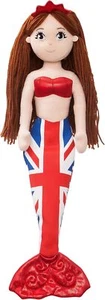 Aurora Licensed Plush - Sea Sparkles Rag Doll Mermaid Catherine 18" Soft Plush - Picture 1 of 1