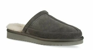 NEW KOOLABURRA BY UGG MENS BORDON STONE GREY SLIPPERS  US 10  1105891 - Picture 1 of 6