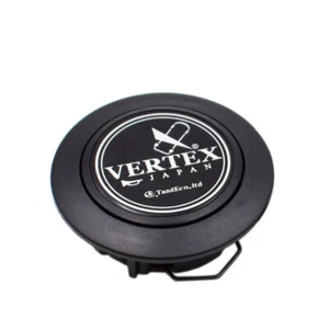 VERTEX Black JDM Car Sport Steering Wheel Horn Button - Picture 1 of 5