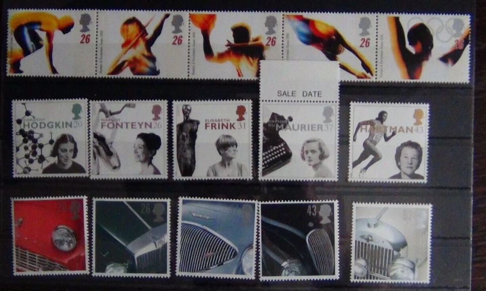 Great Britain 1996 Olymoics Europa Cars Sets MNH - Image 1 of 1