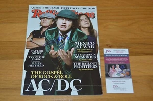 Angus Young Autographed "Rolling Stone" Magazine 2008 with JSA COA ~ AC/DC - Picture 1 of 8