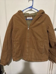 DRI-DUCK Jacke Damen Large Khaki Braun Canvas Mantel Sherpa Gefüttert Kapuze - Bild 1 von 9
