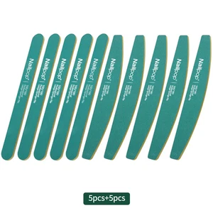 10 PIEZAS Limas de Uñas 100/180 Grano Media Luna Pulido Manicura Tampones de Uñas para Hágalo Usted Mismo - Imagen 1 de 17