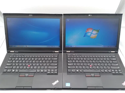 Lot of 2 - Lenovo ThinkPad T430 Intel Core i5-3310M 4GB RAM 500GB HDD 14" Laptop - Image 1 of 4