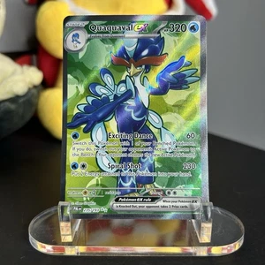 Quaquaval ex - 235/193 - SV02: Paldea Evolved - Pokemon TCG - NM - HOLO - Picture 1 of 7