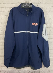 Holloway Adult's HERITAGE WAR EAGLE Lightweight Rain-Resistant Jacket Navy XL - Picture 1 of 15