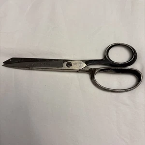 Wiss No. 36 1/2 Steel Forged Scissors 6.5” Vintage Tailor Shears USA Rustic - Picture 1 of 10