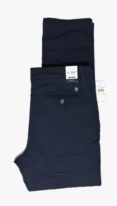Original Penguin Men's Slim Fit Stretch Pants in Dark Sapphire SZ. 34X32 NWT$89 - Picture 1 of 8