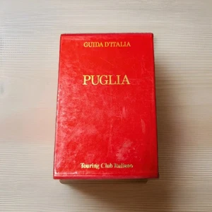 RARE VINTAGE GUIDA D'ITALIA TOURING CLUB ITALIANO BOOK PUGLIA 1971 - Picture 1 of 3