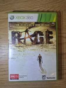 RAGE - Microsoft Xbox 360 PAL Game (3 Discs) Complete With Manual - Bethesda - Picture 1 of 5