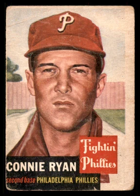1953 Topps Connie Ryan Poor #102 Baseball Card - Image 1 of 2