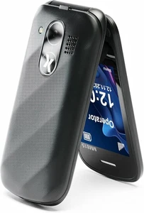 Maxcom Klapphandy 2,4" Bildschirm, laute Lautstärke, Dual SIM, Universal USB-C Aufladen - Bild 1 von 7