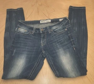 BKE Jeans Damen 27R Blue Culture Skinny Dark Wash Stretch Denim Y2K - Bild 1 von 12