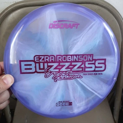 Discraft Z Swirl BuZzz SS 🍇 Webby 2025 Tour Series 🕷 New 177+ Ezra Robinson - Image 1 of 4