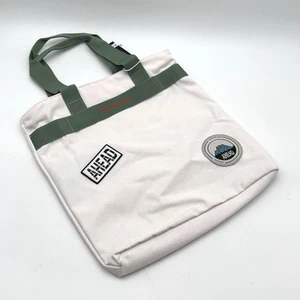 Bolso de Mano Porsche Vintage Lona Blanco con Cremallera - Duradero Regalo Diario para Distribuidor - Imagen 1 de 7