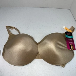 Maidenform Damen Comfort T-Shirt BH Full Coverage BH 9436 - Beige 34DD - Bild 1 von 4