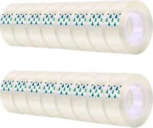 Shappy 16 Rolls Transparent Tape Refills Clear Each Roll Small, clear - Picture 1 of 6
