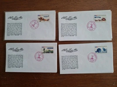 USA FDC - 1975 - 200th Anniv. U.S. Postal Service Scott #1572-75 Gothic Cachet - Image 1 of 4