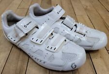 Scott Cycling Road Shoes Comp Fusion Laminate White Women's Size 7.5 EU 39