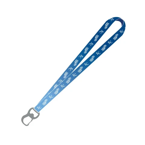 Kansas City Royals "Ombre" Bottle Opener Lanyard Keychains  Soft Polyester Strap Cover