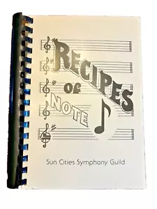 Sun Cities Symphony Guild Cookbook Sun City Arizona 1984 Vintage Book AZ - Foto 1 di 18
