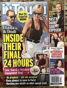 IN TOUCH MAGAZINE DECEMBER 18, 2023 DIANA & DODI INSIDE THEIR FINAL 24 HOURS - Picture 1 of 1