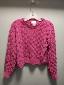 Pink Rose Sweater Small - Picture 1 of 5