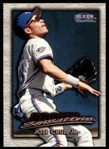 1998 Fleer Tradition Rookie Sensations Jose Cruz Jr. Toronto Blue Jays #2RS R12 - Picture 1 of 2
