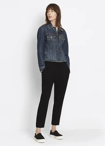 W347 NWT VINCE DENIM JEAN WOMEN JACKET SIZE S $345 - Picture 1 of 5