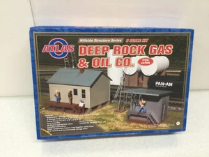 Atlas #6908 Hillside Structure Deep Rock Gas & Oil Co Kit O Scale Unopened Box - Picture 1 of 2