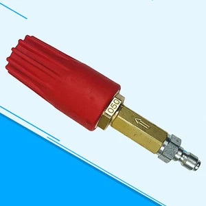 Boquilla giratoria para lavadora de alta presión de 1/4" boquilla turbo punta de pulverización 5100 PSI - Imagen 1 de 16