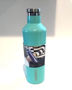 CORKCICLE #2016GT STAINLESS STEEL 16oz TURQUOISE CANTEEN - Picture 1 of 4